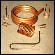 Assorted Miniature Coils and Bends